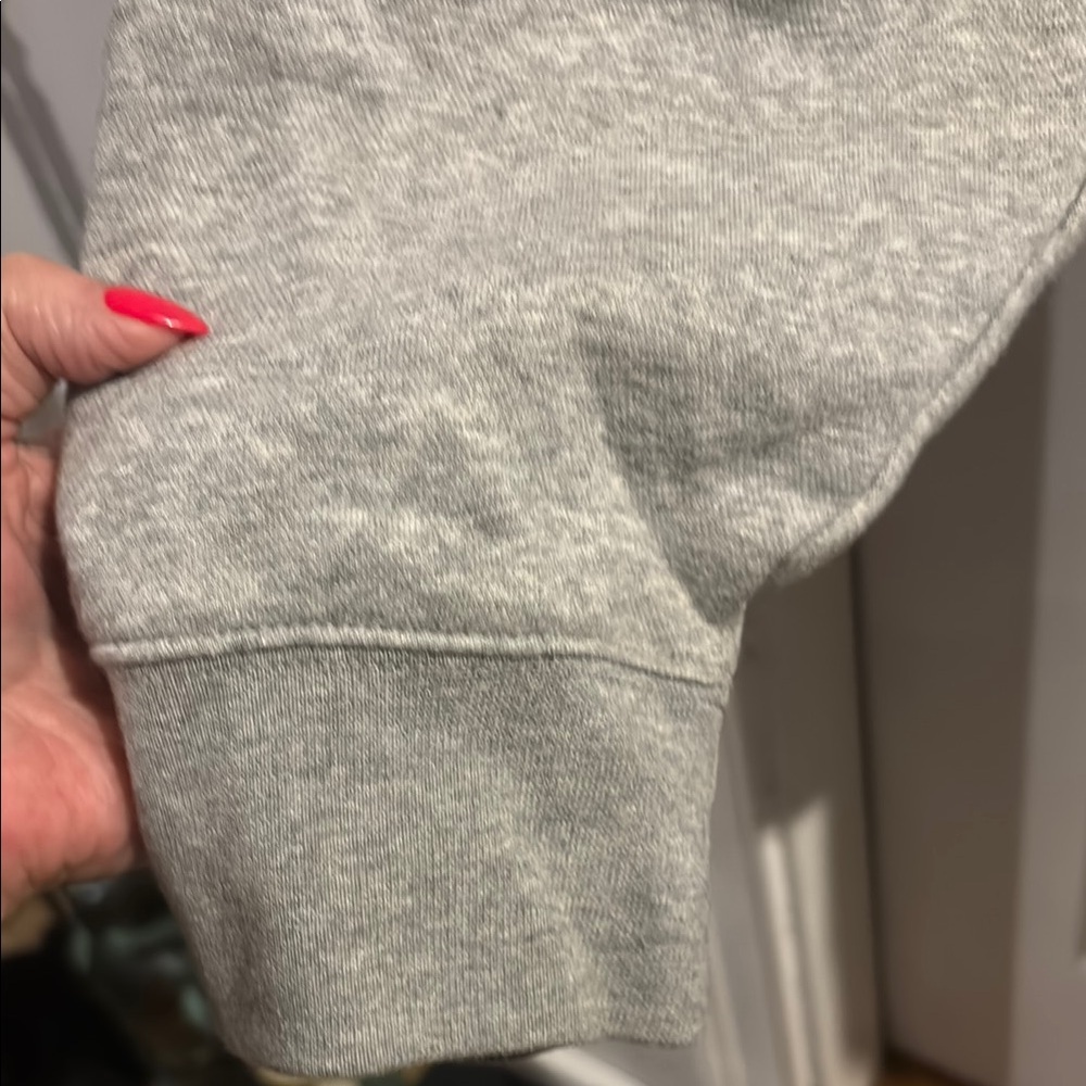 🦸‍♂️Big & Tall Nike Gray Classic Sweater with Logo - Picture 3 of 5